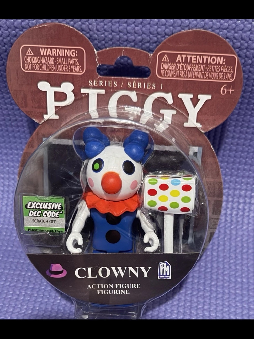 Clowny - Roblox Piggy Series 1 Action Figure by Phat Mojo - New in Box